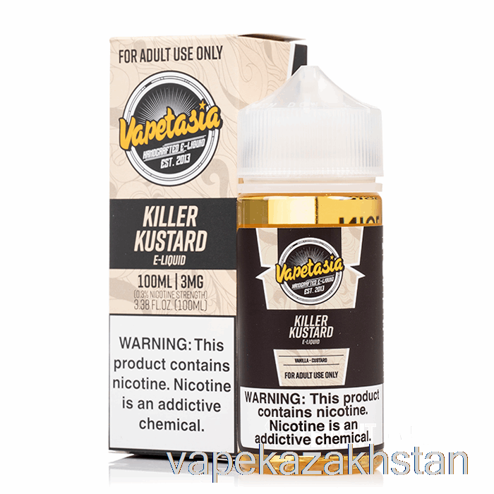 Vape Kazakhstan Killer Kustard - Vapetasia - 100mL 0mg